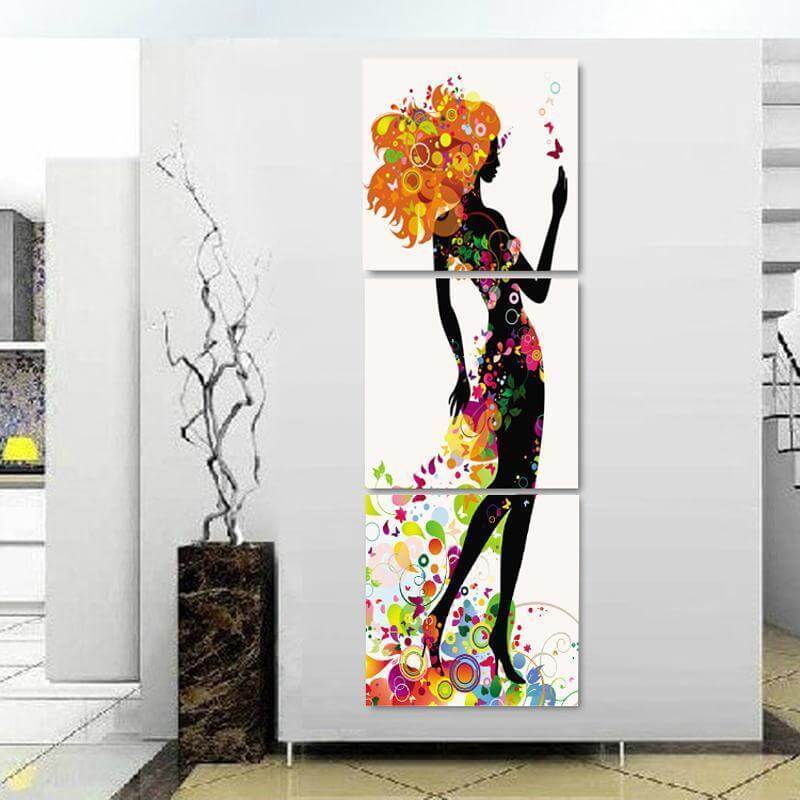 African Woman Canvas Wall Art - NOFRAN