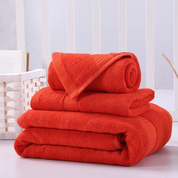 Bath Towels 3-Piece Set Cotton Towel Set - NOFRAN