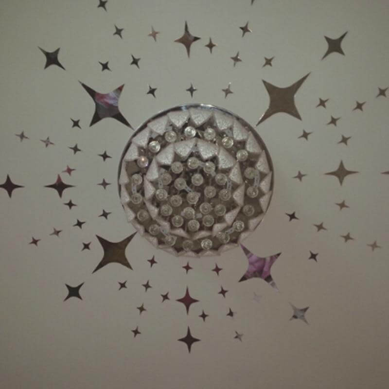 Ceiling Mirror Star Shape 3D Acrylic Ceiling Mirrors - NOFRAN