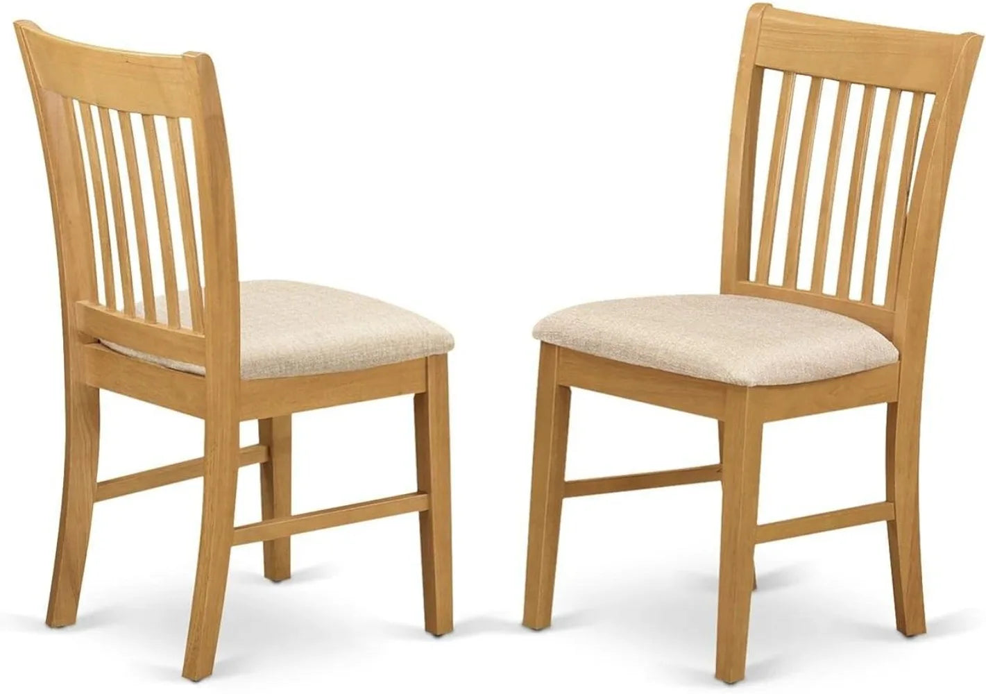 Upholstered Wooden Kitchen Dining Chairs, Set of 2-Dining Room Chairs-NOFRAN Furniture