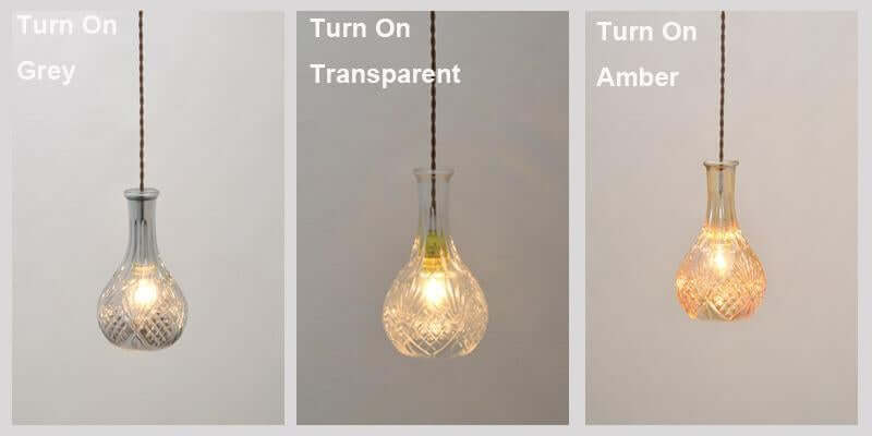 Engraved Glass Pendant Lights Lamp-Pendant Lights-NOFRAN