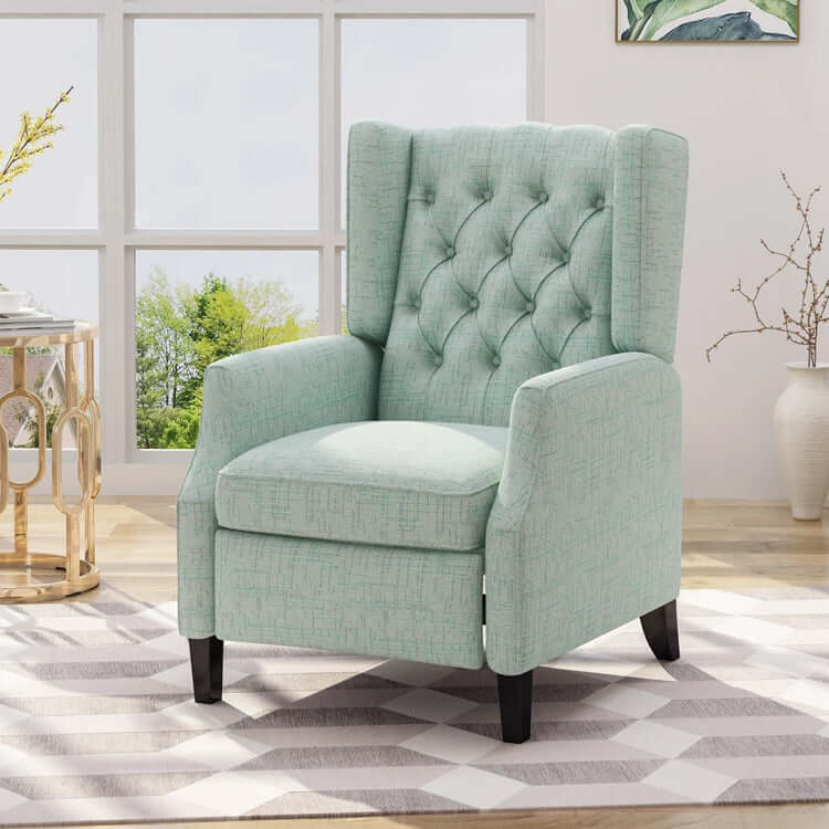 Fabric Single Seater Recliner Sofa Chair-Recliner Sofa-NOFRAN