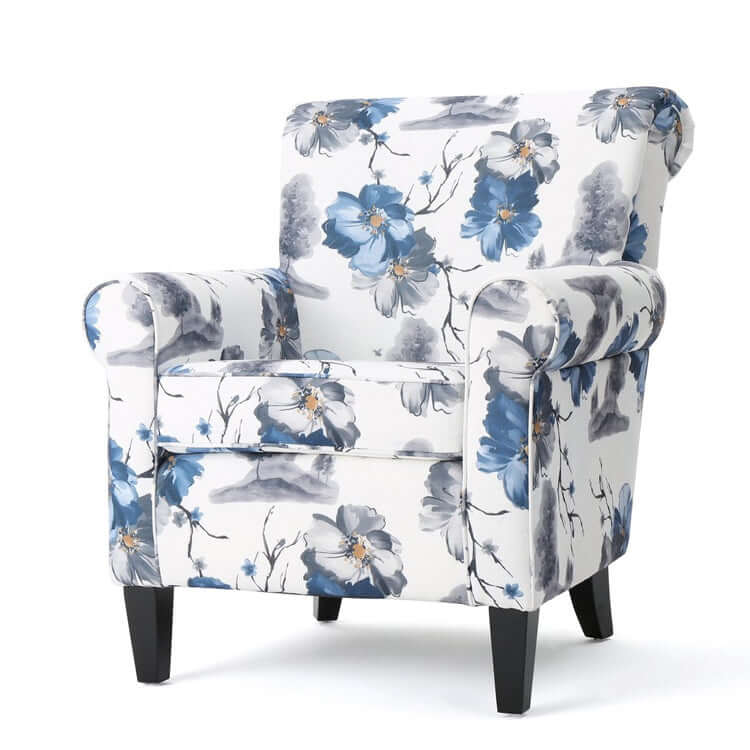 Floral Sofa Luxury Single Sofa Chair-Sofa Chair-NOFRAN