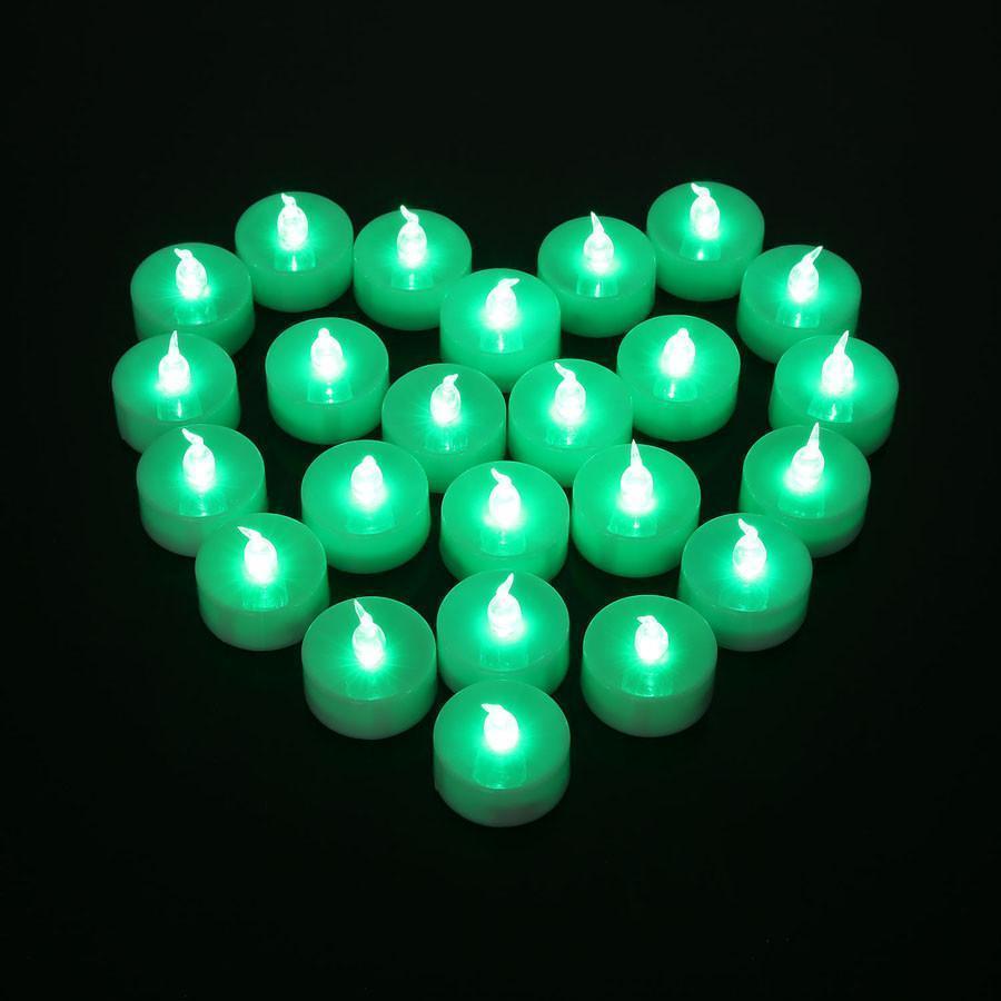 Green Flameless LED Flickering Candle Lights-Flickering Light-NOFRAN