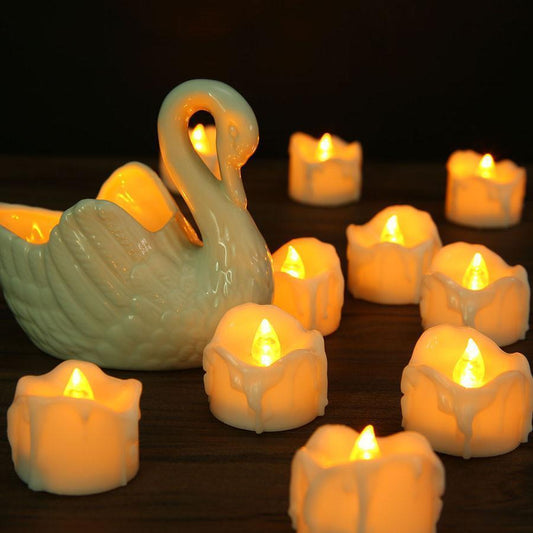 Yellow Flameless LED Flickering Candle Lights-Flickering Light-NOFRAN