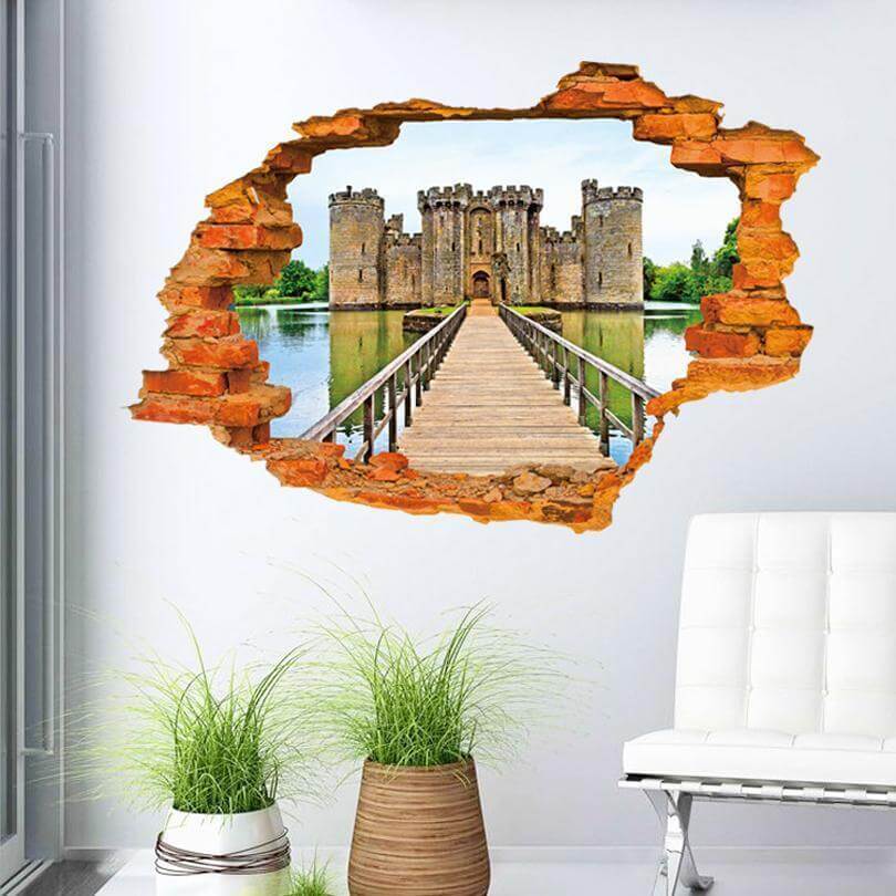 3D Wall Stickers Living Room Wall Art - NOFRAN