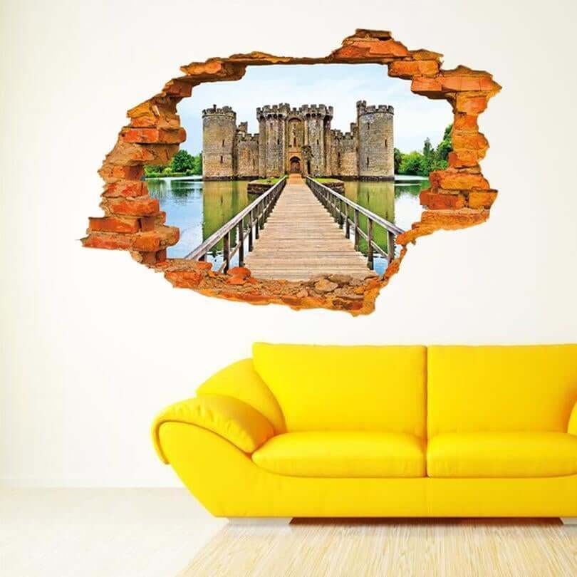 3D Wall Stickers Living Room Wall Art