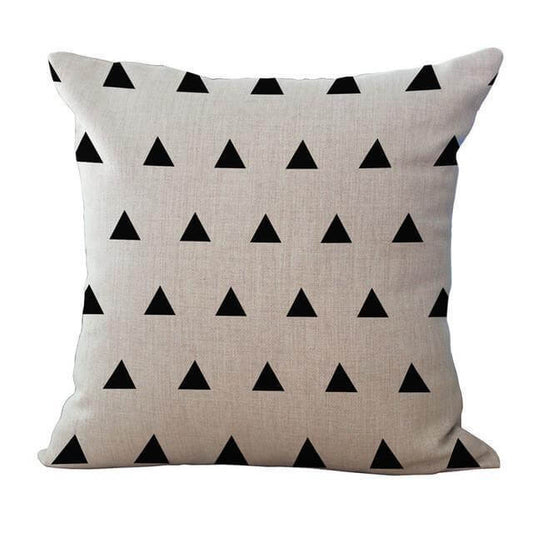 Abstract B&W Pillow Cases Pillow Covers - NOFRAN