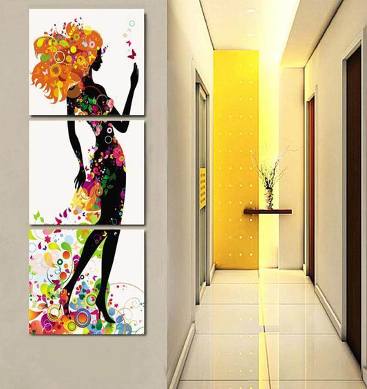 African Woman Canvas Wall Art - NOFRAN