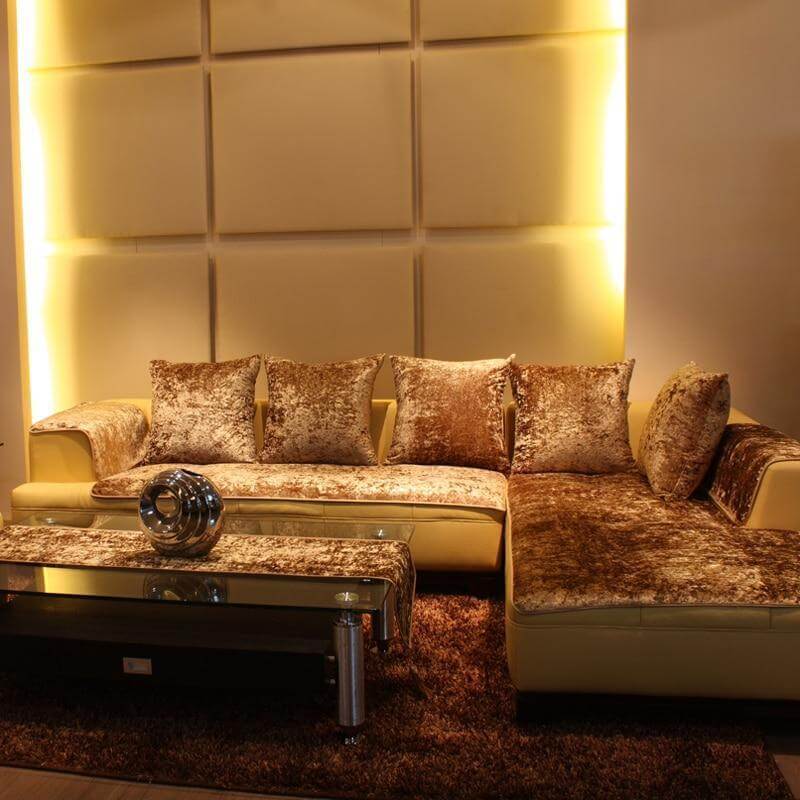 Anti-skid Plush Sofa Slipcover - NOFRAN