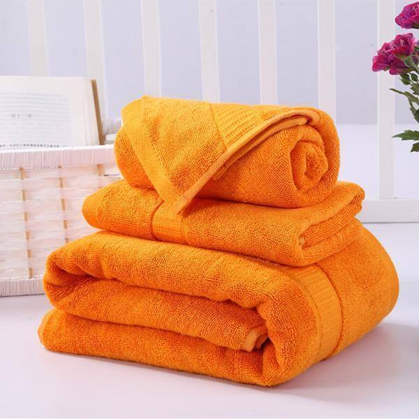 Bath Towels 3-Piece Set Cotton Towel Set - NOFRAN