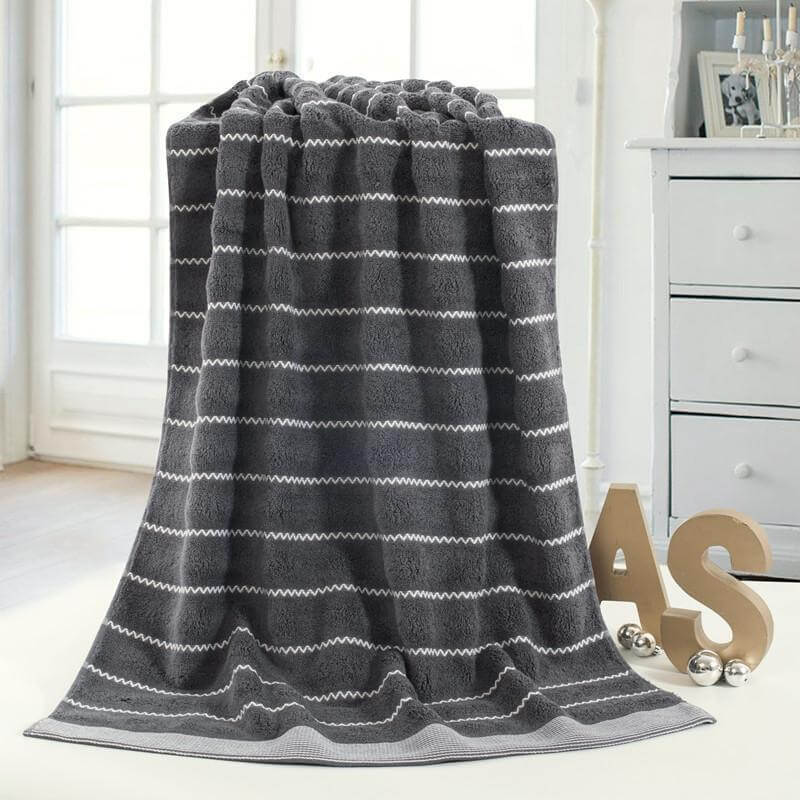 Bath Towels 3-Pieces Cotton Towel Set Bath Towel - NOFRAN