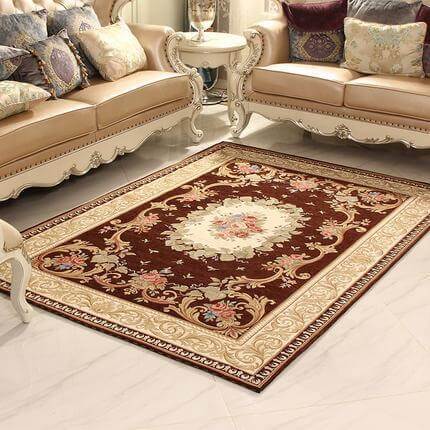 Carpet Living Room Bedroom Carpet Brown - NOFRAN