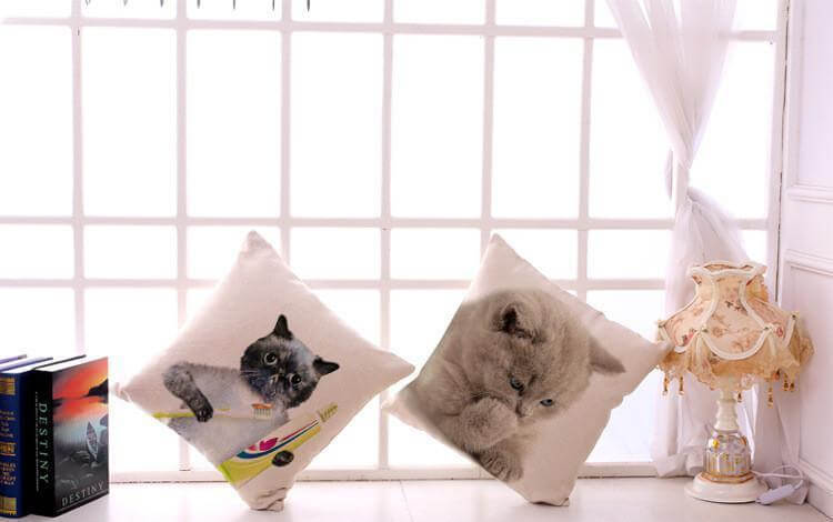 Cotton Pillow Case Animal Print Pillow Case - NOFRAN