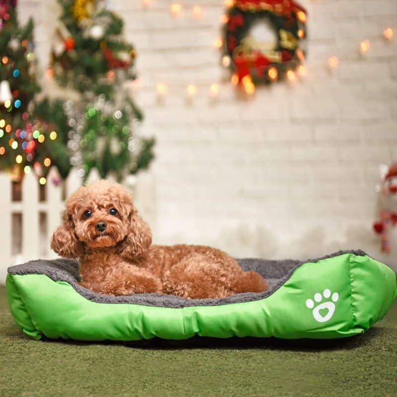 Dog Bed, Soft Cloth Dog Pet Bed - NOFRAN