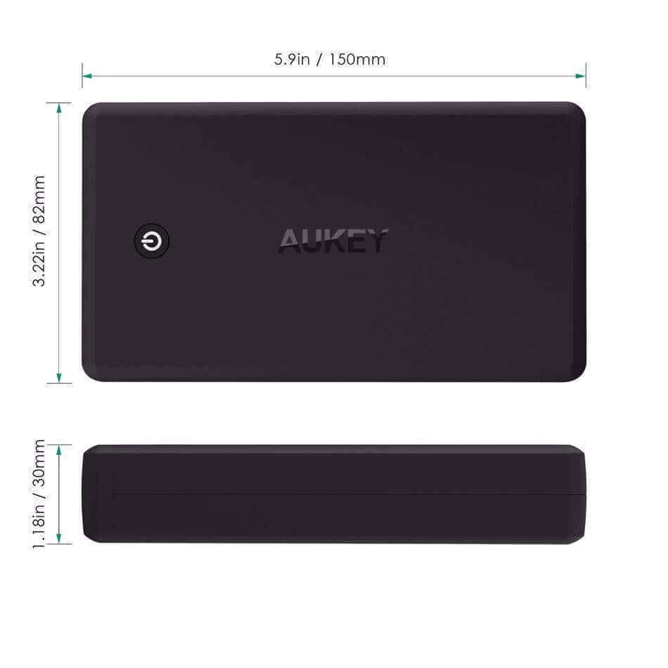Dual USB Mobile Portable Charger, 30000mAh Power Bank For Mobile Phones, Tablets - NOFRAN