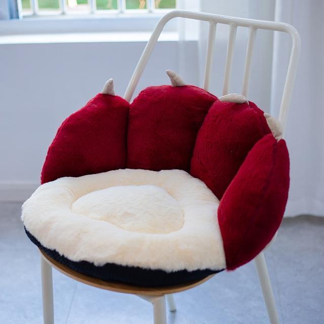 Fur Cat Paw Pillow Cushion Seat For Kids - NOFRAN