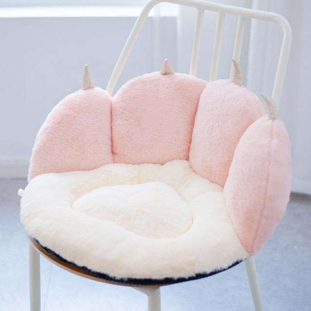 Fur Cat Paw Pillow Cushion Seat For Kids - NOFRAN