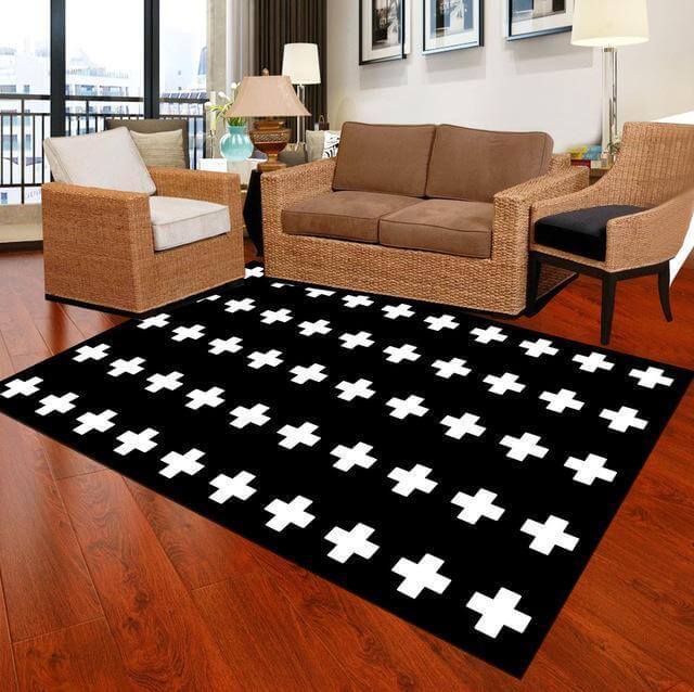 Geormetric Carpets Living Room Carpet Plus Print - NOFRAN