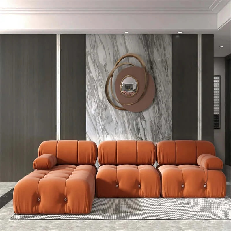 L-Shape Sectional Sofa - Living Room Sofa-Living Room Sofa-NOFRAN Furniture