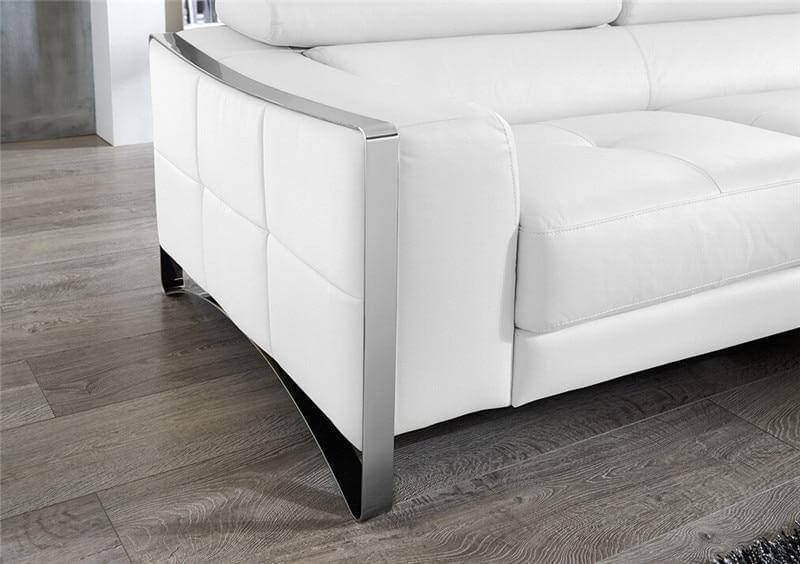 Living Room Furniture, 3-Piece Leather Sofa Set - NOFRAN
