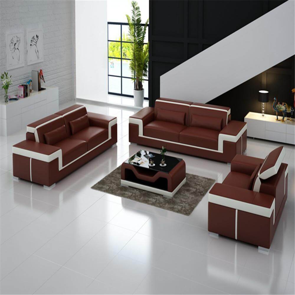 Living Room Furniture, 3-Piece Sofa Set - NOFRAN