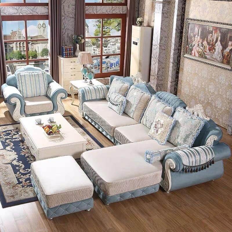 Living Room Furniture, Fabric Sofa Set - NOFRAN