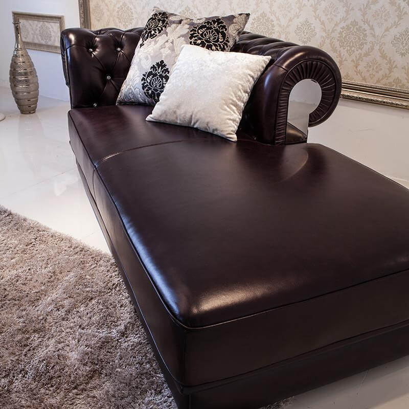 Livingroom Furniture, 3 Piece Leather Sofa Set - NOFRAN