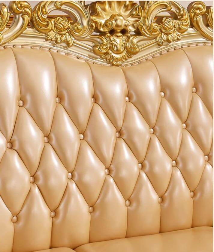 Luxury Art Leather Sofa Set - NOFRAN
