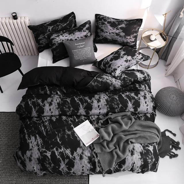 Luxury Black Bedding Sets - NOFRAN