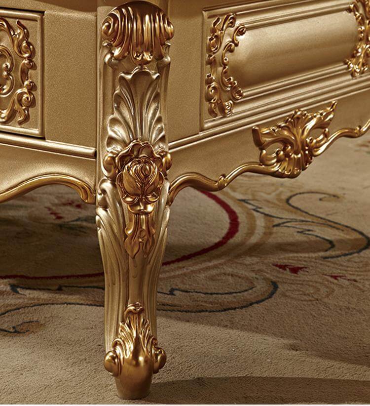 Luxury Gold End Table - NOFRAN