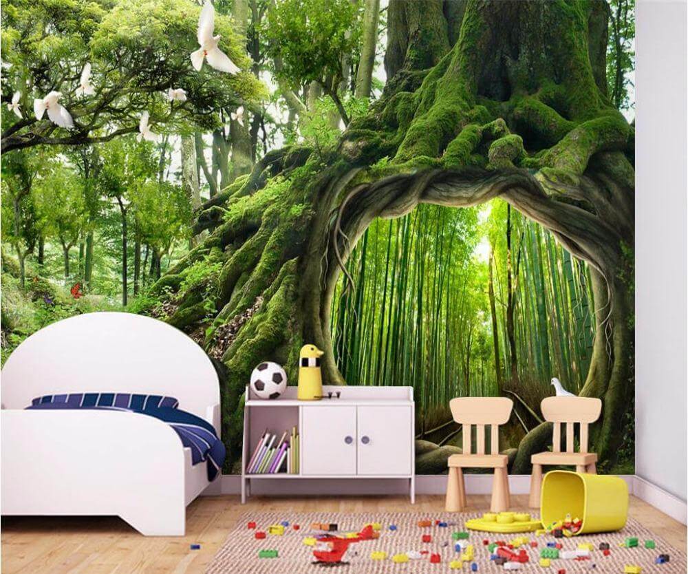 Magic Forest Wallpaper, Nature - NOFRAN