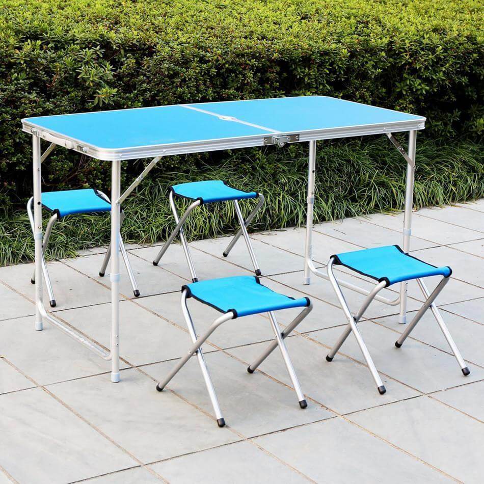 Outdoor Furniture, Portable Folding Table Outdoor Picnic Table - NOFRAN