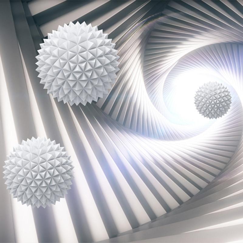 Space Circle Ball Abstract Wallpaper - NOFRAN