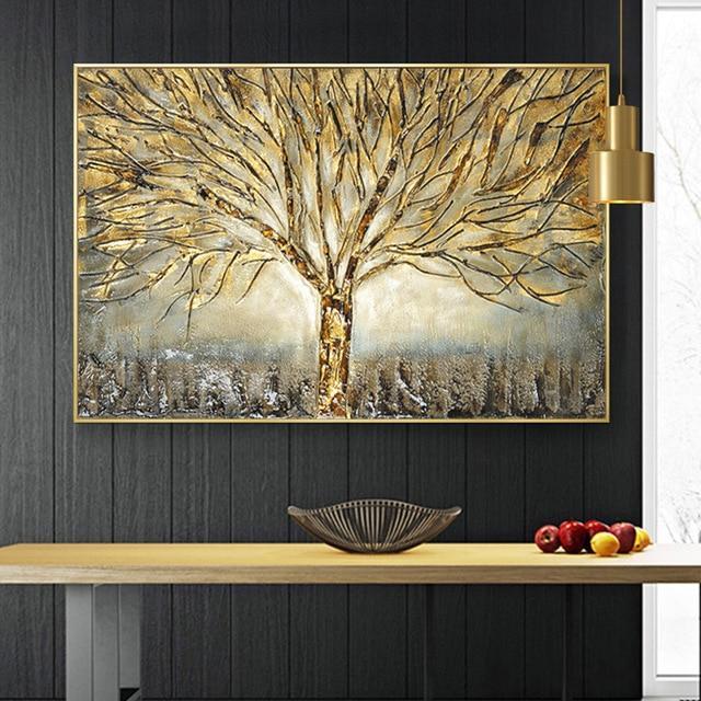 Tree Canvas Painting - Wall Art - NOFRAN