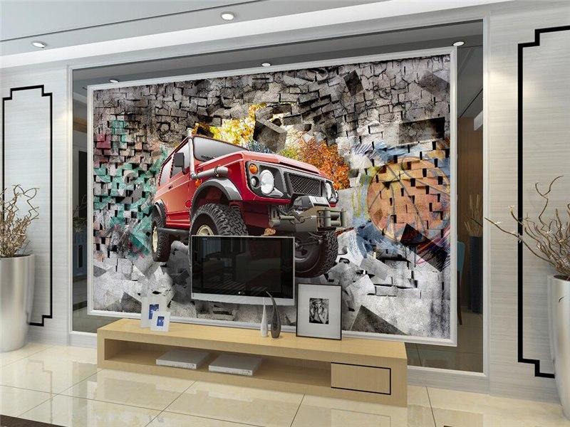Truck Mural Wallpaper - NOFRAN