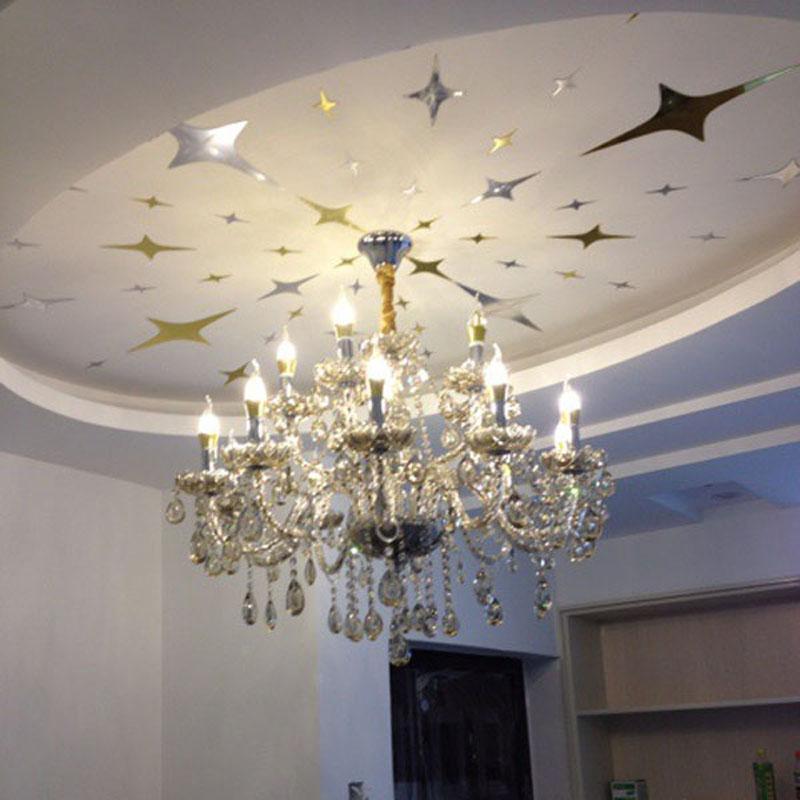 Wall Mirror Stickers 3D Acrylic Decorative Ceiling - NOFRAN
