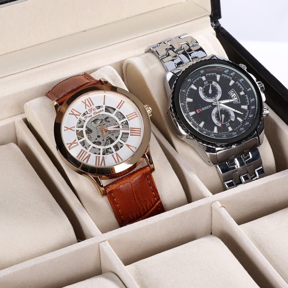 Watch Box, Watch Organizer For 20 Watches, - NOFRAN