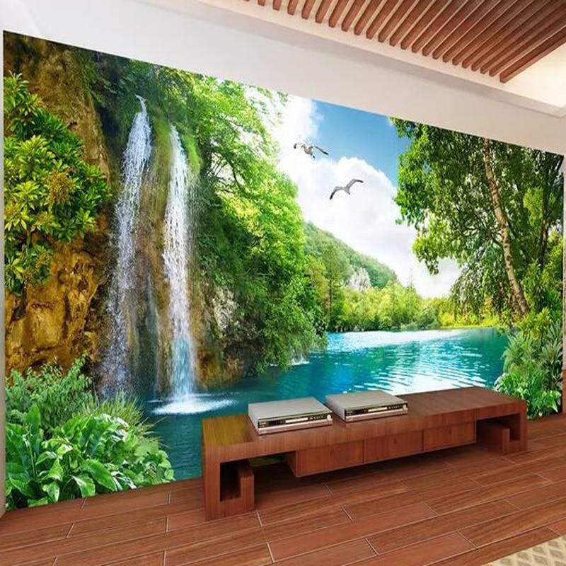 Waterfall Landscape Wallpaper - NOFRAN